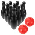 thumbnail image 1 of OULII 1 Set Bowling Toy for Kids Indoor Bowling Set Cylindrical Shape Family Time, 1 of 6