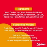 Hartz Delectables Bisque Non-Seafood Lickable Wet Cat Treats, Chicken - 1.4oz, One Pouch