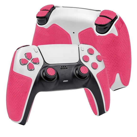TALONGAMES Wireless Game Controller Grip Tape Ultra Version for PlayStation 5 DualSense, Pink