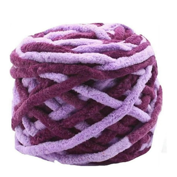 Winty Crochet Yarn,Medium Weight Yarn,Chunky Knit Yarn Soft Velvet Yarn Crochet Knitting Blanket Yarn Diy Craft for Knit Sweaters Blankets Shoes Scarves Clothes,Cotton Yarn