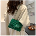 thumbnail image 1 of Up to 65% off Fashion Trend Multicolor Chain Shoulder Bag Western Style Small Square Bag, 1 of 8