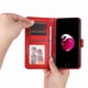 thumbnail image 2 of Funda tipo cartera GANGXUN para iPhone SE 2020 , diseño girasol, cuero PU, soporte, cierre magnético, tarjetero, 2 of 5
