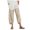491_Khaki, variant on Jxximdong Pants for Women Embroidery Elastic Leg Print Wide Women Waist Casual Pants Cotton Daisy Pants Yellow L Trousers