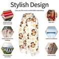 thumbnail image 6 of Shawl Wraps for Women - Sloth Yoga Oversized Fall Winter Fashion Blanket Scarf for Women, 6 of 6