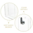 thumbnail image 3 of BRIGHTFUFU Clear Acrylic Donation Box with Lock for Office Use  Versatile and Compact Suggestion Box 10 x 10 x 10 Inches, 3 of 8