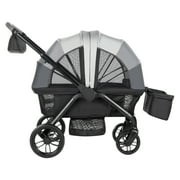 Monbebe Everyday Outings Wagon Stroller, Cobblestone Grey, Toddler, Unisex