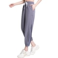 thumbnail image 1 of Pantalones deportivos para mujer: pantalones deportivos para mujer con bolsillos, pantalones de descanso para hacer yoga, hacer ejercicio y correr, 1 of 6