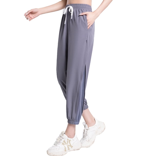 Pantalones deportivos para mujer: pantalones deportivos para mujer con bolsillos, pantalones de descanso para hacer yoga, hacer ejercicio y correr