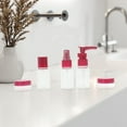 thumbnail image 5 of Unique Bargains Travel Container Set 7 Pc Rose Red, 5 of 5