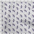 thumbnail image 4 of Soimoi Bird Printed,Cuddle Minky Fabric Sewing Fabric By The Yard- 56 Inch WideDecorative Plush Soft Fabric Baby Garments Toys And Blankets-White, 4 of 5