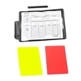 thumbnail image 3 of koolsoo 2x Ensembles de Cartes d'Arbitre de Soccer Cartes de Juge Cartes Rouges et Jaunes Cartes d'Arbitre pour Jeux sur Campus Compétition de Soccer Hockey Basketball, Multicolore, 2 Pcs, 3 of 9