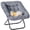 Gray-YL, variant on Comfy Saucer Chair, Folding Cozy Faux Fur Accent Seat with Thick Padded and Metal Frame, Single Leisure Chair for Living Room Bedroom, Gray