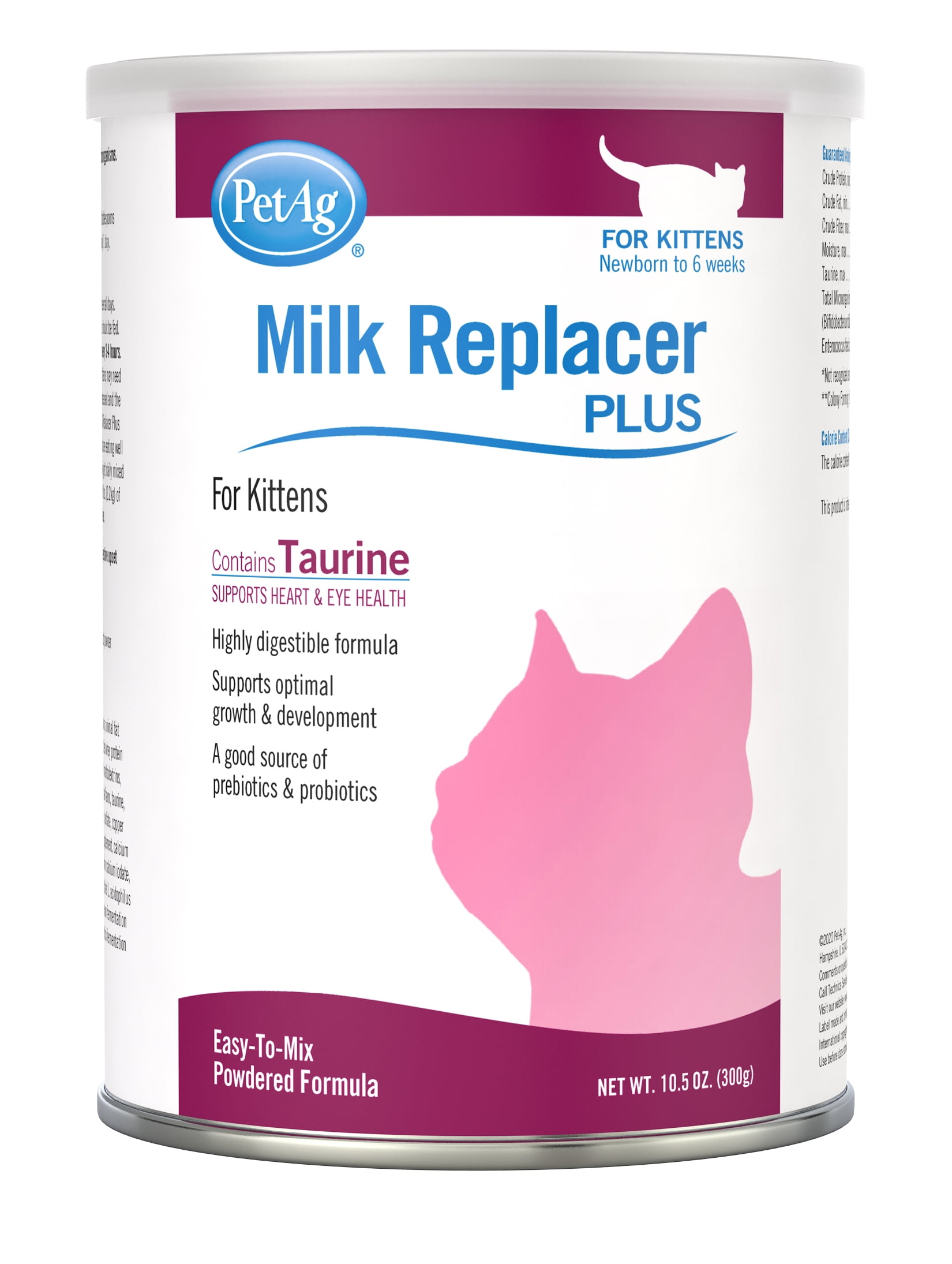 PetAg Milk Replacer Plus for Kittens 