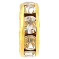 thumbnail image 4 of Cuenta espaciadora, 100 unidades/juego de cuentas sueltas de aleación con diamantes de imitación, cuentas espaciadoras magistralmente creadas, 4 of 12