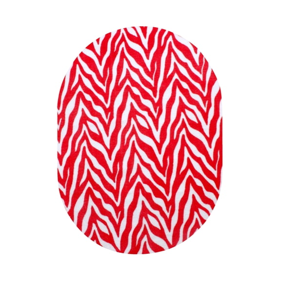 Furnish My Place Animal Print Rug - 3 ft. x 5 ft. Oval, Zebra Wild At Heart, Nylon Rug for Patio, Garden, Hallway, Living Room