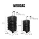 thumbnail image 2 of Juego 2 Maletas Viaje Jony 15 Kg Y 10 Kg Carry On Candado TSA Ruedas Giratorias, 2 of 5