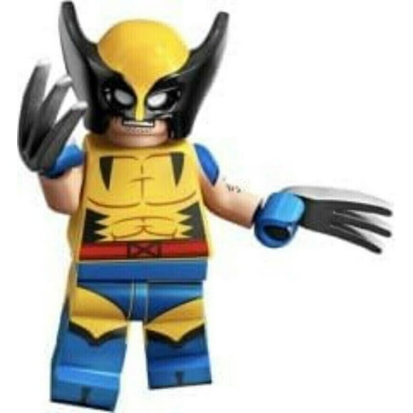 Lego Marvel Series 2 Minifigure Combo: Wolverine Minifigure With Agatha and Lego Calendar Man Capes - Superheroes 71039
