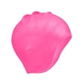 thumbnail image 3 of Gorro de natación de silicona kusrkot flexible alta elasticidad para deportes acuáticos adultos Rosa, 3 of 8