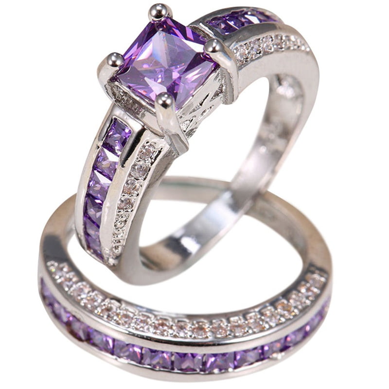 AkoaDa AkoaDa Natural 2.5Ct Amethyst 925 Silver Women