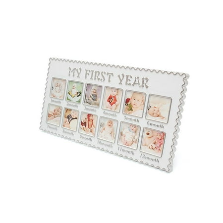 Baby's First Year Picture Photo Frames Collage for Photo Memories Birthday Gift Today's Special (Best Birthday Collage Maker)
