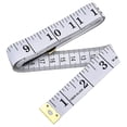 thumbnail image 1 of WHEANG Measuring Tool Ruler Body Craft Measuring Home Tailor Measurements Sewing Fabric for Knitting Cloth Tape Artscrafts & Sewing One Size White, 1 of 7