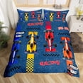 thumbnail image 5 of Erosebridal Sport Car Comforter Cover Twin,Racing Car Bedding Twin Size,Fast Car Duvet Cover Twin,Lightweight Extreme Sports Bedroom Decoration,Reversible,2-Piece(No Comforter), 5 of 7