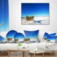 thumbnail image 3 of Designart White Sands Park in Usa - Landscape Printed Throw Pillow - 18x18, 3 of 4