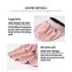 thumbnail image 5 of Sun Hats for Women,Large Brim Beach Sun Hat as Hair Band(Khaki), 5 of 5