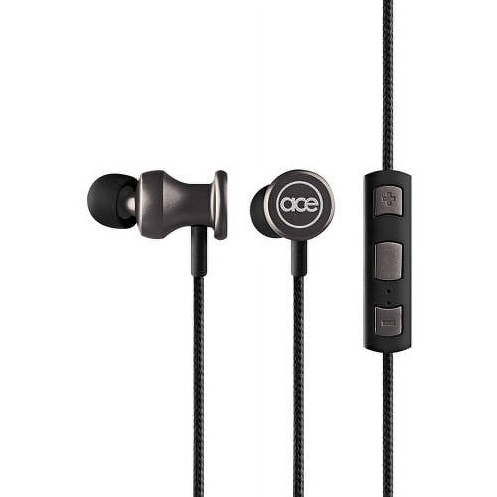 Acesori A.Buds Bluetooth Wireless Aluminum Earbuds with Braided Cord