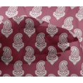 thumbnail image 5 of oneOone Tissu en Viscose Chiffon Rouge Tissu pour Robe Tissu Imprimé au Mètre 42 Pouces de Large, 5 of 5