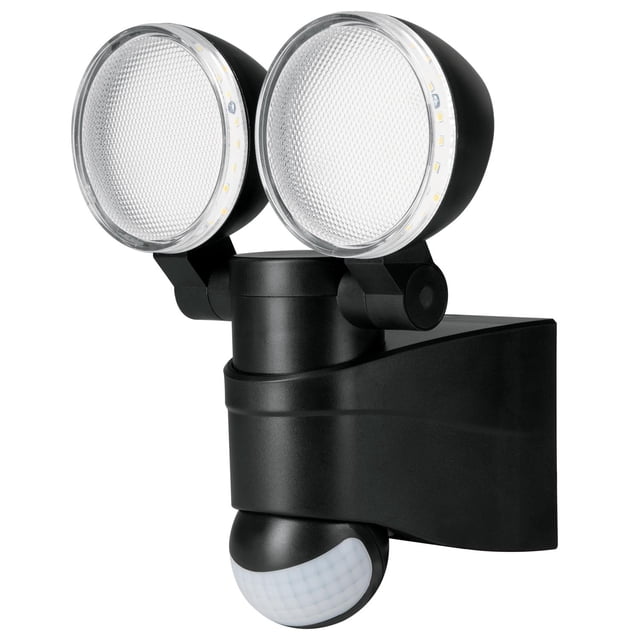 Arbotante negro Volteck Sensor de Movimiento LED 12w ARB-902L