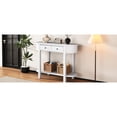 thumbnail image 5 of Pine Veneer Console Table with Drawers / Durable and Stylish for Entries, 5 of 6