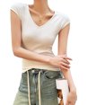 thumbnail image 1 of KYAIGUO Womens Spring Sleeveless Tank Tops Summer Basic Tees Shirts S-3XL, 1 of 8