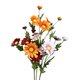 thumbnail image 4 of Nvzi 6 flores artificiales de tacto real para decoración del hogar, oficina, boda, arreglo floral (naranja, 77 cm de largo), 4 of 5