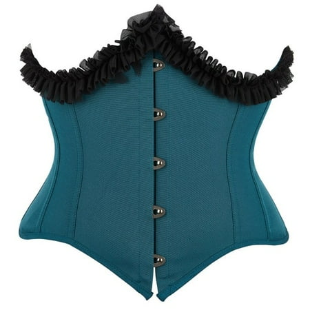 

DTBPRQ Plus Size Corsets for Women Floral Overbust Corset Top Bustier Lingeire