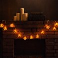thumbnail image 5 of Fmbmuo Halloween Pumpkin LED String Lights Grim Pumpkin Design Battery-Operated Outdoor Festival Decor, 5 of 5