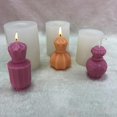 thumbnail image 3 of Molde de botella de perfume para velas, molde de resina epoxi en forma de tulipán, decoración artesanal hecha a mano, 1867,11 Feliz Sencillez, 3 of 5