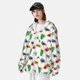 thumbnail image 4 of Fotbe Cartoon Sea Turtle Men's Women's UPF 50+ Sun Protection Jacket Hooded Cooling Shirt with Pockets Hiking Outdoor Performance-3X-Large, 4 of 8