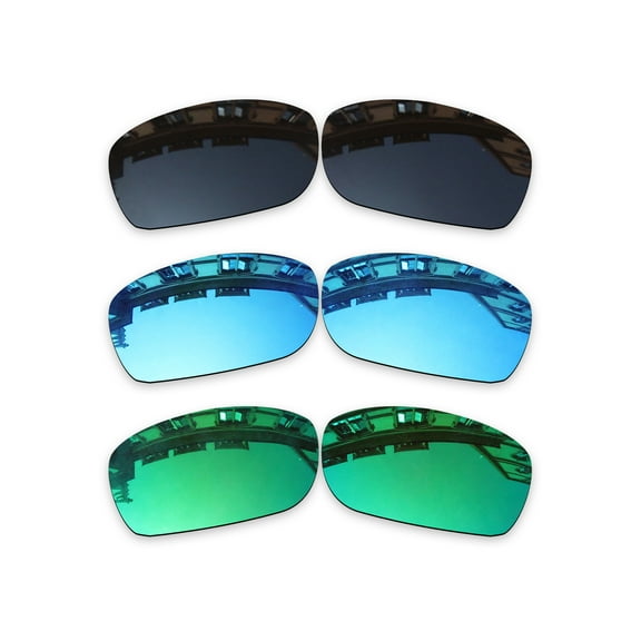 Vonxyz 3 Pack Polarized Replacement Lenses for Oakley Crankshaft OO9239 Sunglasses