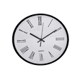 thumbnail image 1 of Reloj Análogo de Pared Plástico Clásico con Cuarzo blanco, 1 of 7