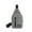 Green, variant on Crossbody Bag Men,Protects Belongings Sling Bag for Men,Outdoor Activities Protection Cross Body Bag Mens,Everyday Use Chest Bag for Men,