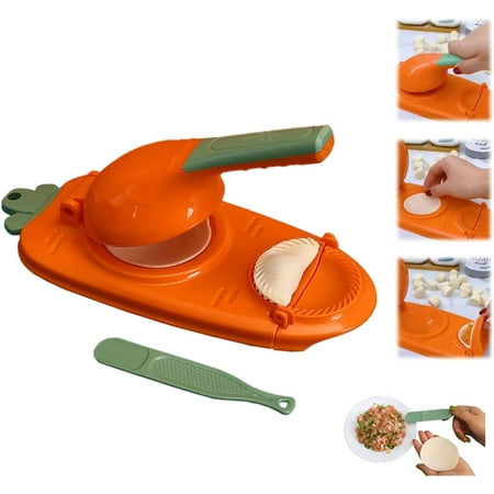 

2 In 1 Dumpling Maker Kitchen Tool Dumpling Maker Dumpling Skin Maker DIY Dumpling Moulds Dumpling Skin Press Pressing Dough Presser Maker Tool Mold