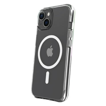 onn MagSafe Compatible Phone Case for iPhone 16e / iPhone 15 / iPhone 14 / iPhone 13 - Clear
