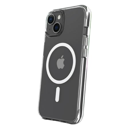 onn MagSafe Compatible Phone Case for iPhone 17e / iPhone 16e / iPhone 15 / iPhone 14 / iPhone 13 - Clear