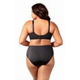 thumbnail image 2 of Elila Women's Plus Size Star Curves Softcup Bra, Full Coverage Wire-Free, Style 1801 Black, 2 of 3
