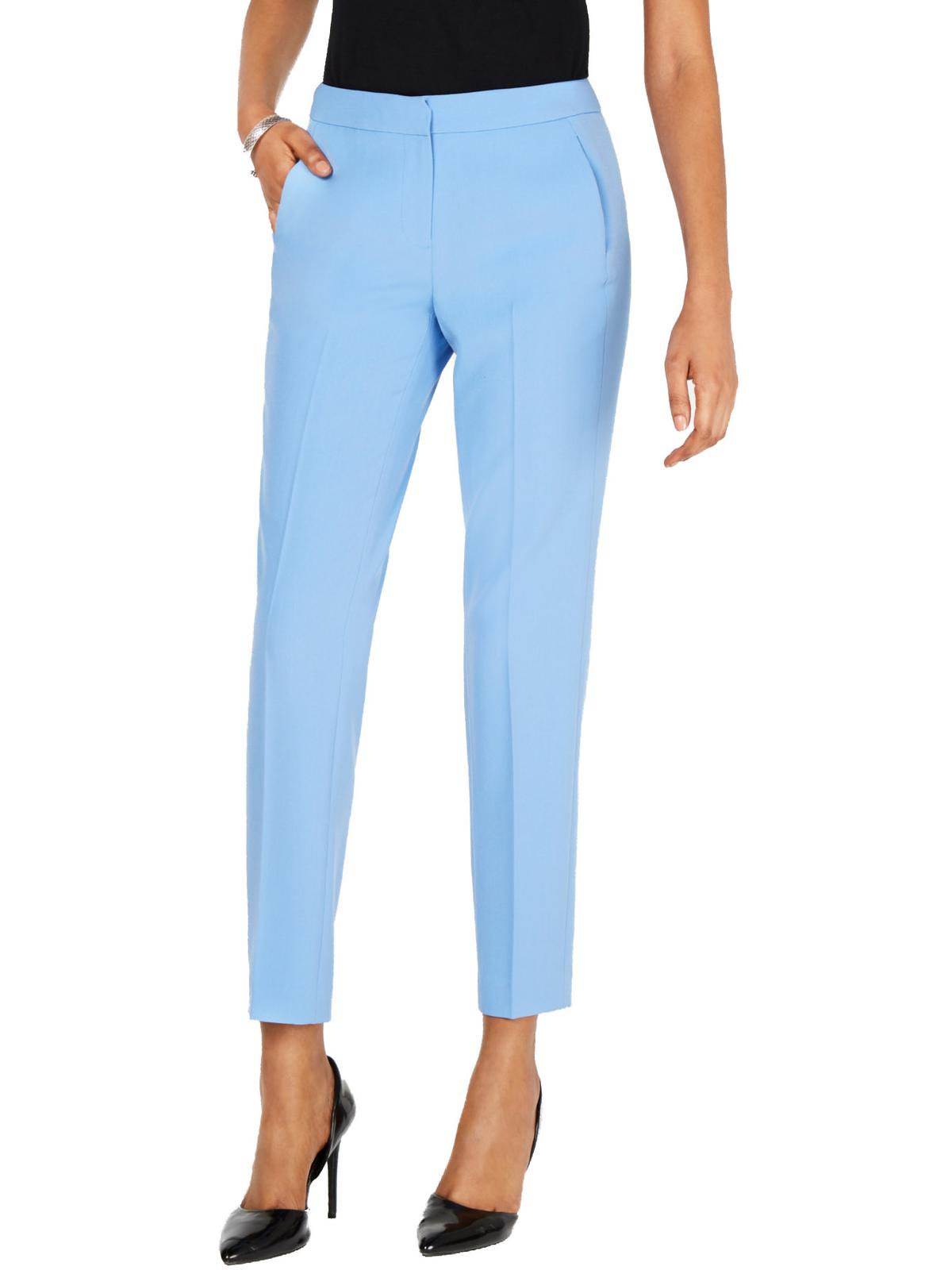 Kasper Womens Petites Straight Fit Mid 