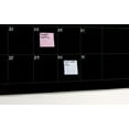 thumbnail image 4 of Audio-Visual Direct Ensemble de Tableau Blanc Calendrier en Verre - 90 x 120 cm - (Magnétique, Noir), 4 of 6