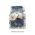 thumbnail image 3 of SLYNSHome Thanksgiving Pumpkin Table Runner, Fall Botanical Print Table Flag, Harvest Holiday Tablecloth for Dining Room Kitchen Home Party Decor, 3 of 6