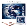 thumbnail image 6 of 1000 Pieces Wednesday Addams Puzzles Cartoon Wooden Puzzle Large Puzzle Game Artwork Family Decorations Unique Puzzle Gift, 6 of 9