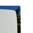thumbnail image 3 of Ambesonne Landscape Fitted Sheet, Canadian Lake Castle, Queen Size, Turquoise Green, 3 of 3